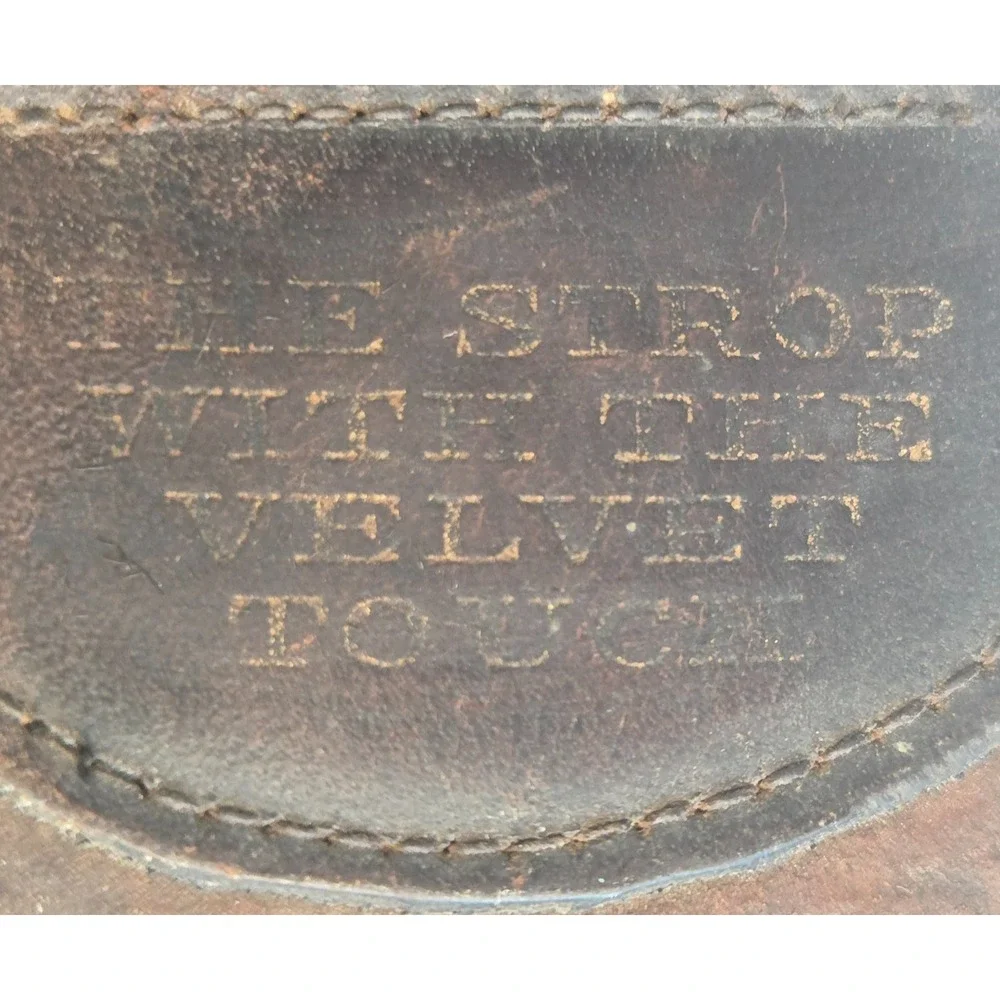 Vintage Pike Pike Newshell Razor Strop